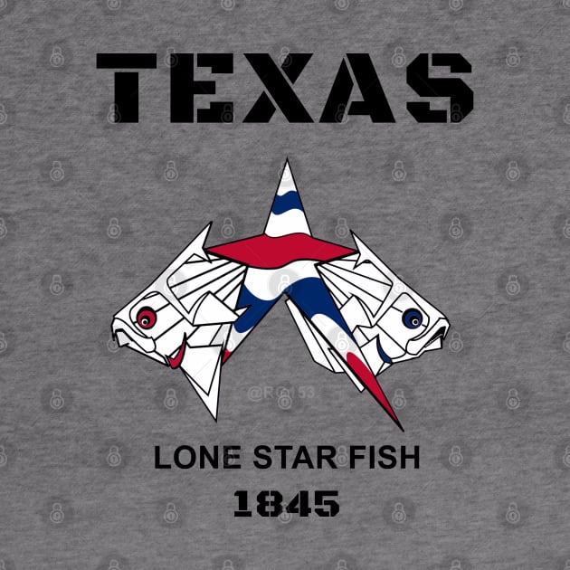 Lone Star State, Texas Lone Star Fish by The Witness